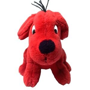Danskin  8” Clifford Big Red Dog Plush Vintage 1993 Bridgwell Stuffed Animal
